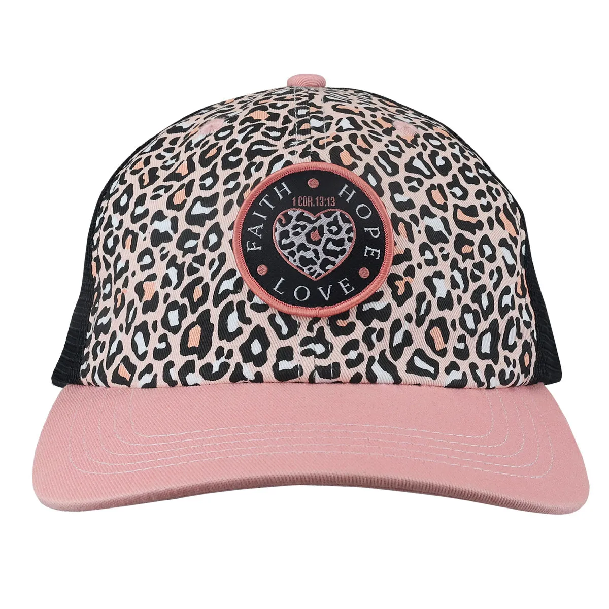 Blessed Girl Womens Cap FHL Leopard